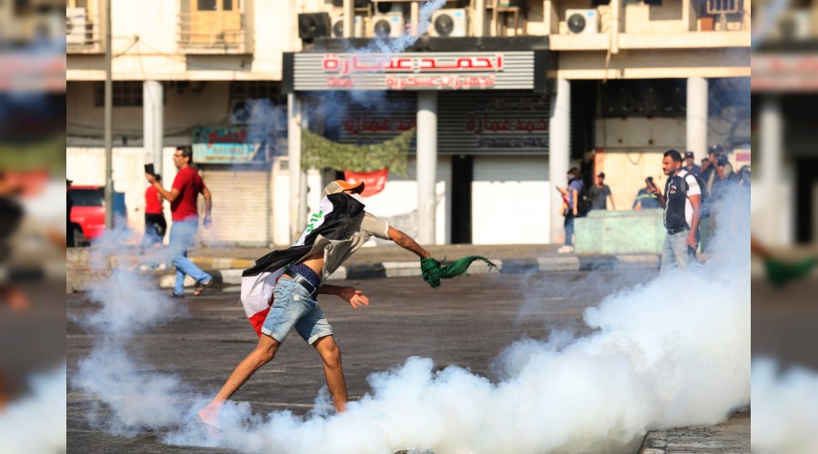 Irak'taki g�sterilerde �l� say�s� art�yor