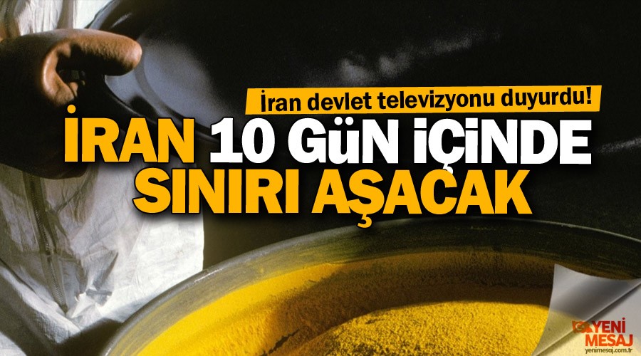 İran 10 gün içinde sınırı aşacak