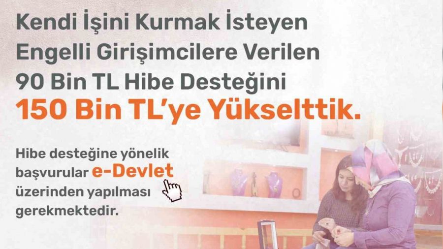 İŞKUR'dan engelli ve eski hükümlülere hibe desteği