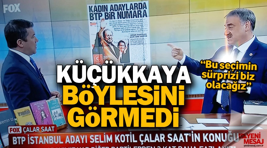 İsmail Küçükkaya böylesini görmedi!