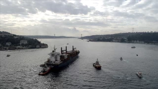stanbul Boaz'nda gemi trafii normale dnd