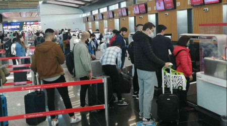 İstanbul Havalimanı'nda bayram hareketliliği