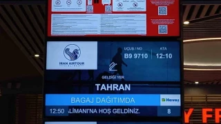 �stanbul Havaliman�'nda �ran u�u�lar� yeniden ba�lad�