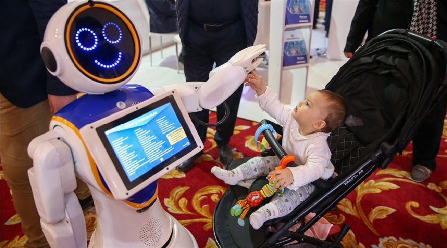 İşte Konya'da üretilen insansı robotlar!