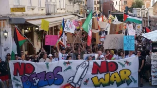 talya'da Bezos dnne protesto