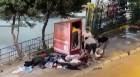 İzmir'deki giysi kutusu talanında 4 tutuklama