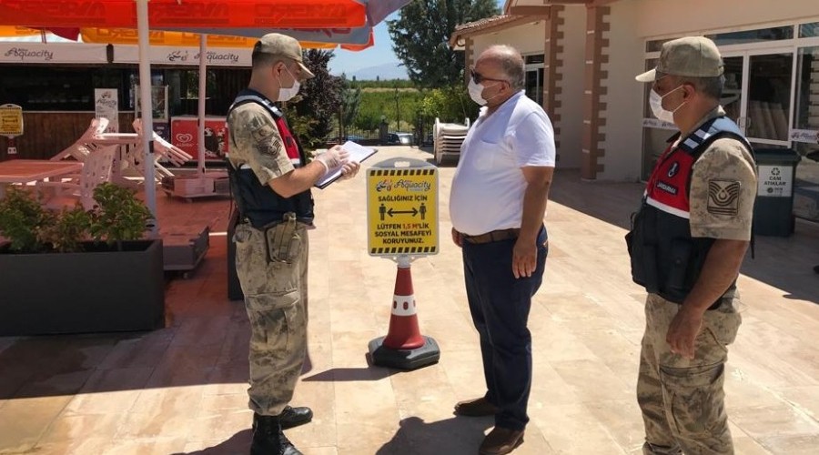 Jandarma da Covid-19 denetimlerini arttırdı