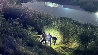 Kaçak göçmen taşıyan otomobil Asi Nehri'ne uçtu: 9 yaralı