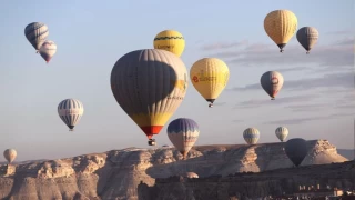 Kapadokya balon turlarında 2025'te rekor bekleniyor