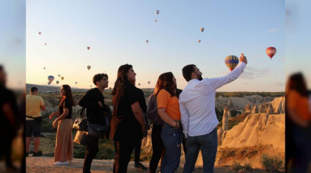Kapadokya yoğun turist bekliyor