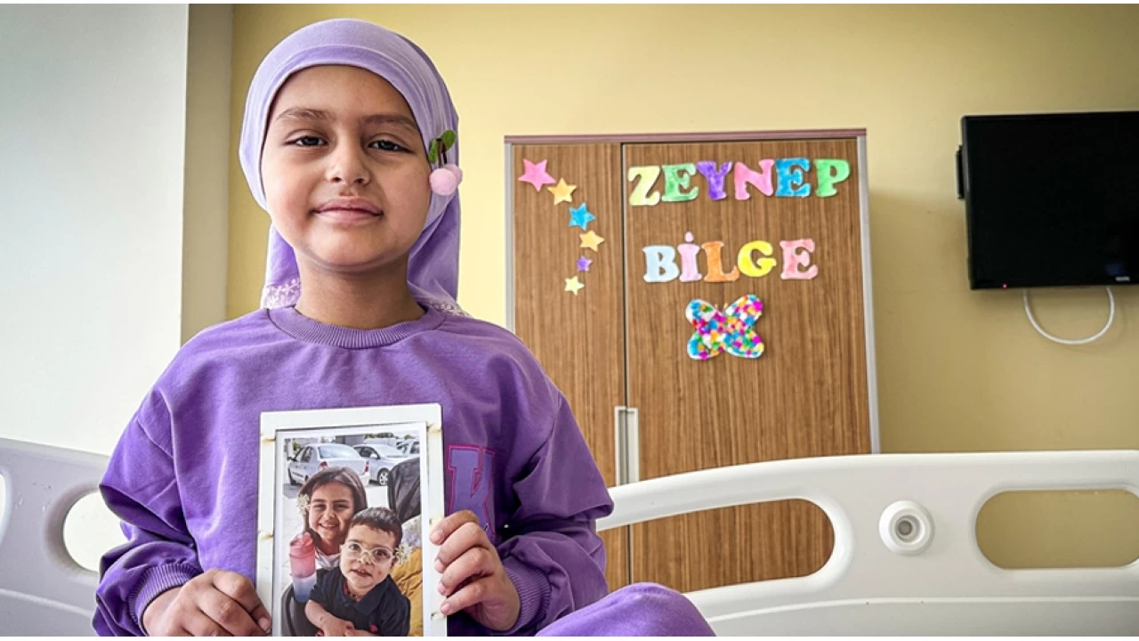 Kardeşinin kordon kanıyla sağlığına kavuştu