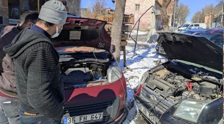 Kars'ta aralar dondu, almad