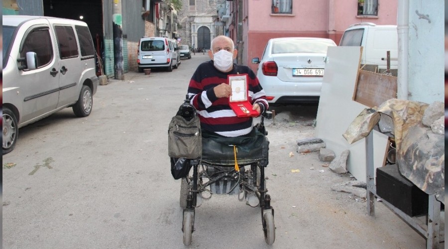 Kıbrıs gazisi destek bekliyor
