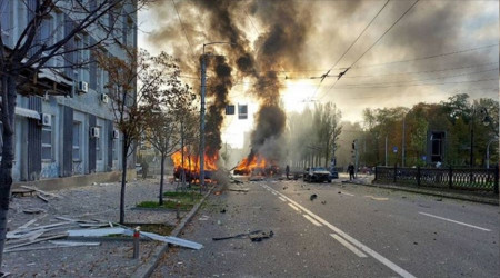 Kiev'de patlama sesleri