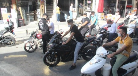 Kilis'te Motosiklet bolluğu