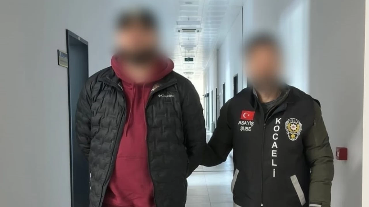 Kırmızı bültenle aranıyordu, Kocaeli'de yakalandı