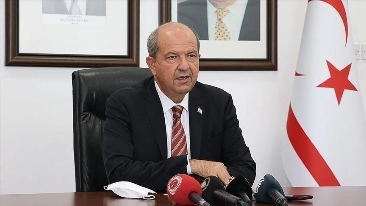 KKTC Cumhurbaşkanı Tatar, AB'nin Kıbrıs'ta iki devletli çözümü kabul etmesi gerektiğini söyledi