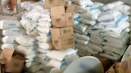 Kocaeli'de tonlarca sahte deterjan ele geçirildi