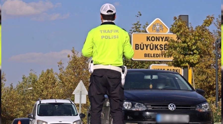Konya'da 2 bin 15 s�r�c�ye ceza