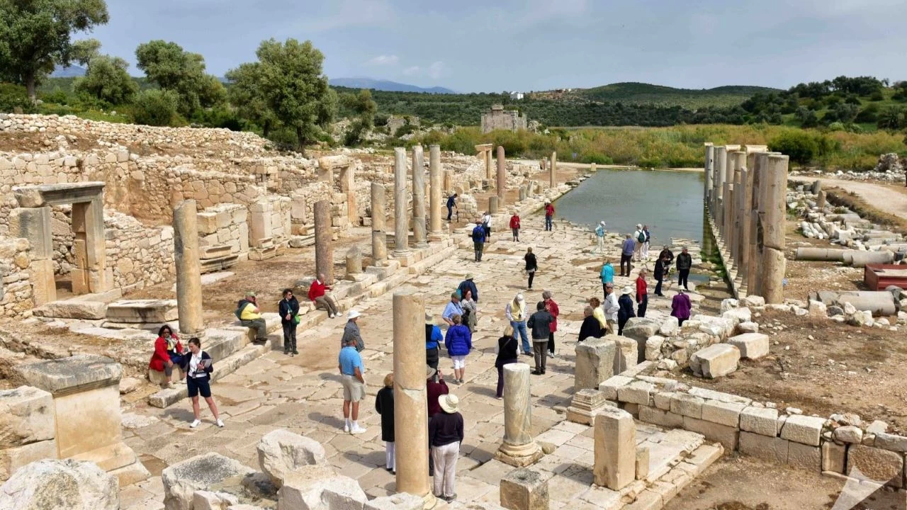 Kumların altında saklı bir antik liman kenti