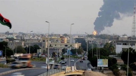 Libya'da Deniz Harp Okulu'nda patlama