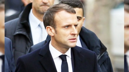 Macron k yolu aryor