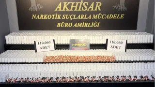 Manisa'da 110 bin hap ele geçirildi, 2 kişi tutuklandı