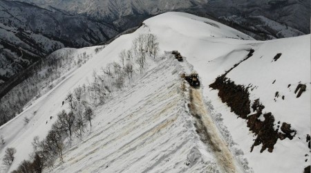 Mart ayında kar 4 metre