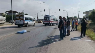Mersin'de trafik kazas�: 1 �l�, 1 yaral�