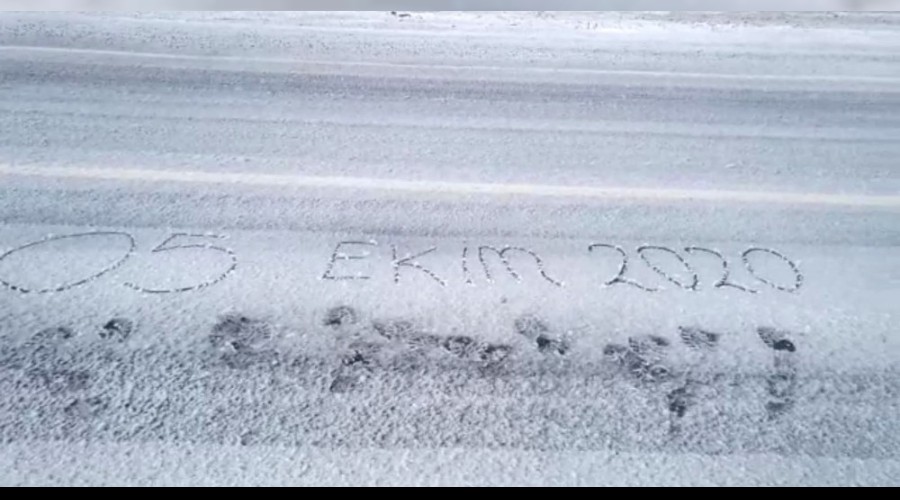 Mevsimin ilk kar� ya�d�