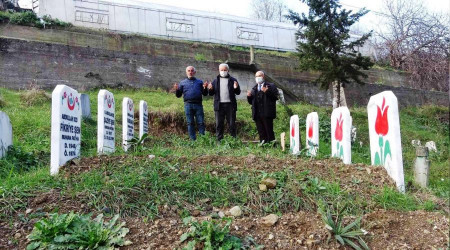 Mezar taşlarını çalan meğer mermerciymiş!