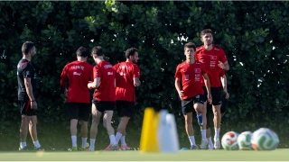  Milli Futbol Tak�m� 'son prova' i�in haz�r