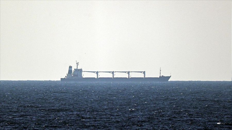 Mısır yüklü gemi İstanbul'da