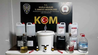 Muğla'da 1 ton kaçak alkol ele geçirildi