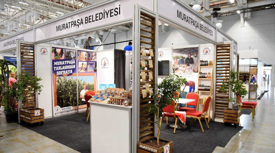 Muratpa�a, pandemide ekti�i �r�nler ile Tar�m Zirvesi'ne kat�l�yor