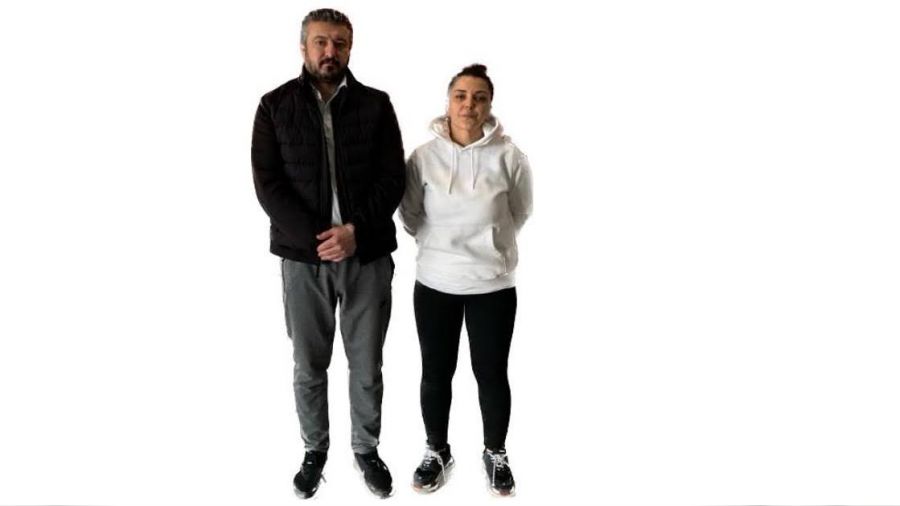 M�teahhit kar�-koca, yurt d���na ka�maya �al���rken yakaland�