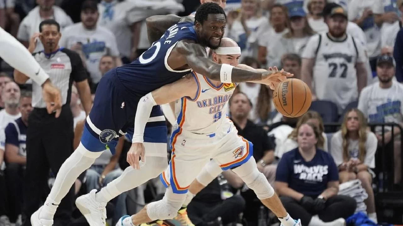 NBA'de Timberwolves'u yenen Thunder, seride 3-1 öne geçti