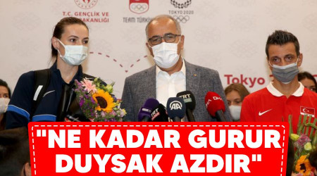 "Ne kadar gurur duysak azdır"
