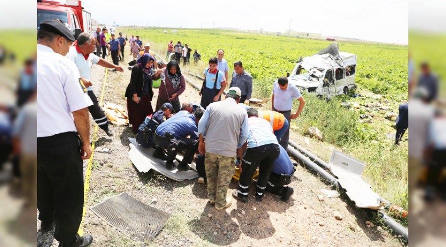 Nevşehir'de katliam gibi kaza