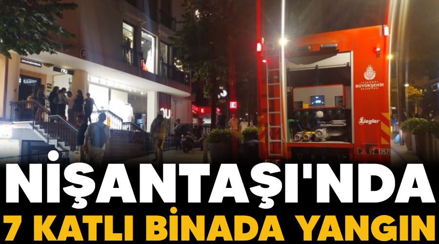 Nianta'nda 7 katl binada yangn
