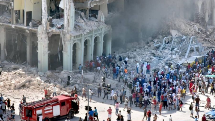 Oteldeki patlamada can kaybı 32'ye yükseldi