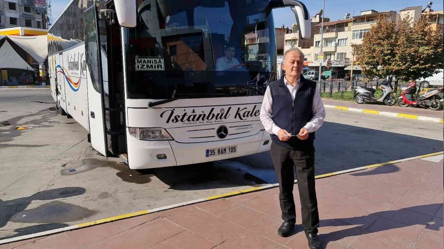 Otobs kaptan, terminalde kpein saldrsna urad