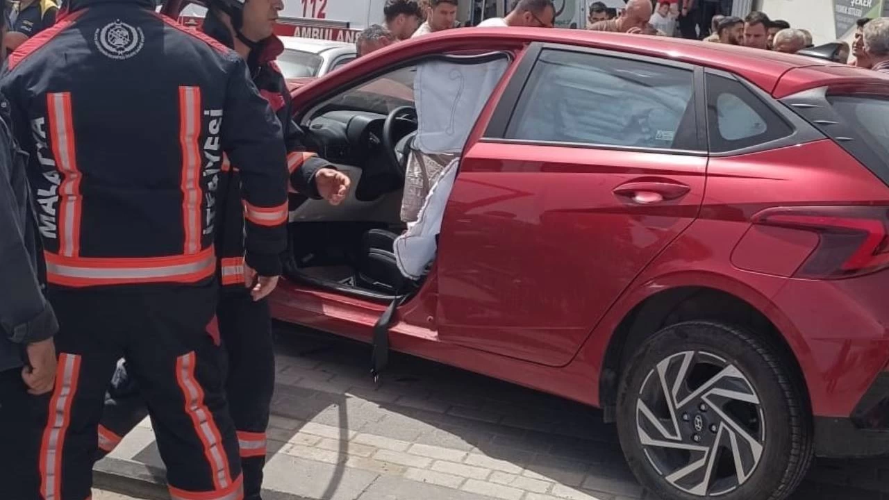 Otomobil kaldrmda yryenlerin arasna dald: 1 yaral