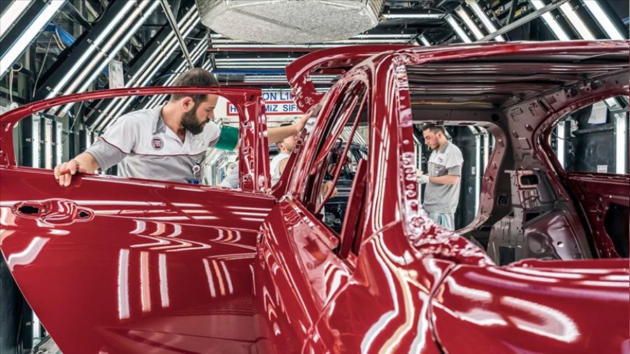 Otomobil üretimi yüzde 80,6 düştü