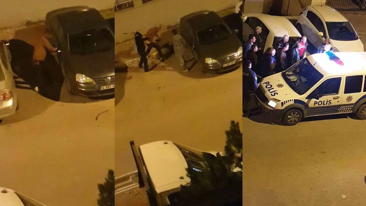 Otomobillerine zarar veren adama krd silecekle meydan daya attlar
