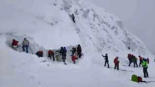 Paland�ken'de buz t�rman��� e�itimi ba�ar�yla ger�ekle�ti