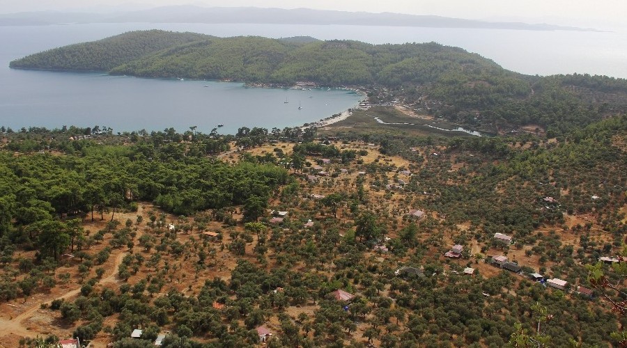 Pandemi Mu�la'da arazi fiyatlar�n� u�urdu