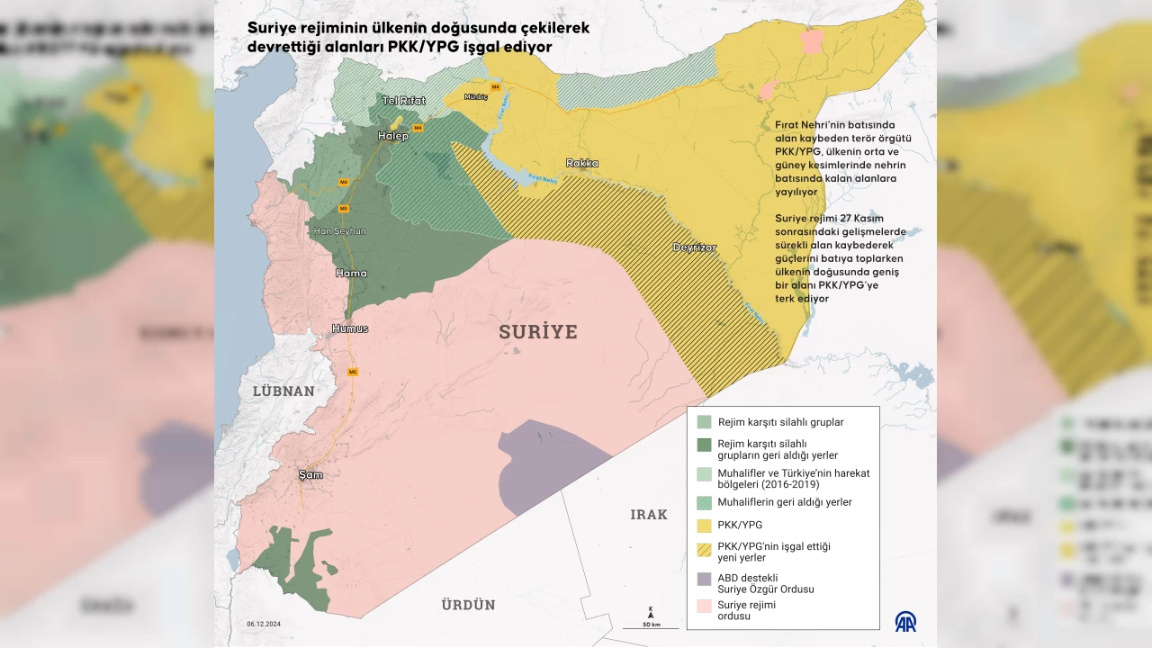PKK/YPG, Suriye'de işgal sahasını genişletiyor