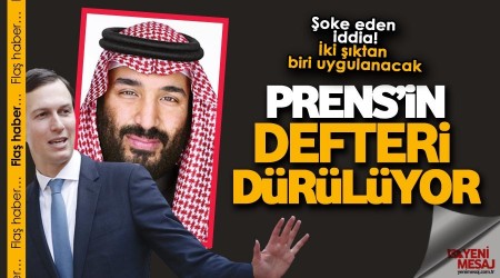 Prens Selman'ın defteri dürülüyor