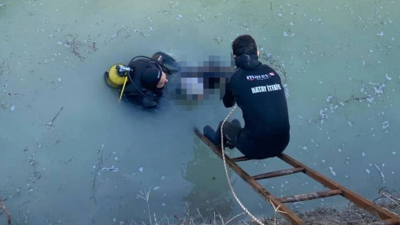 Reyhanlı'da sulama kanalında ceset bulundu
